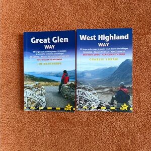 Great Glen Way and West Highland Way Guidebooks